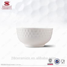 Louça de porcelana real por atacado, lanche de porcelana de osso real